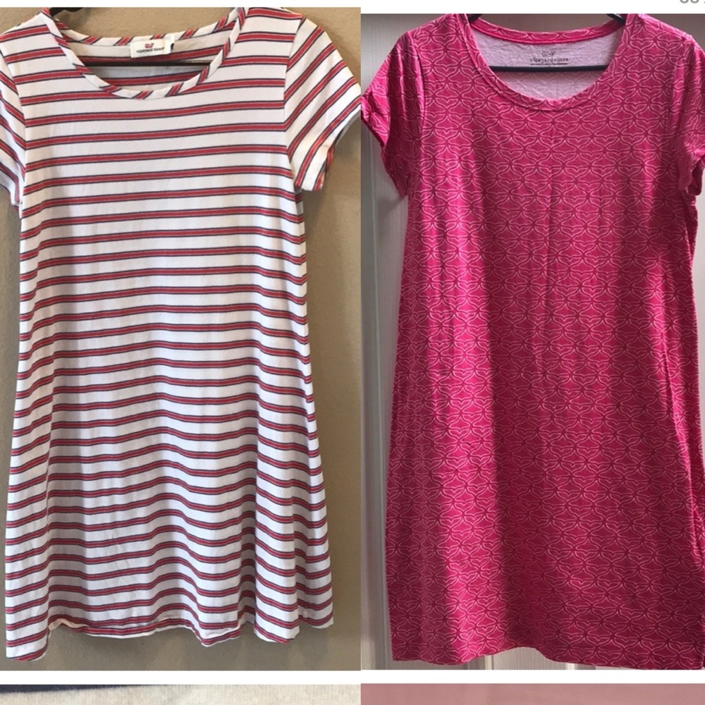 LOT OF 2 Vineyard Vines Tee Dress